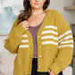 On Top of the World Striped Cardigan