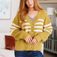 On Top of the World Striped Cardigan