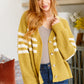 On Top of the World Striped Cardigan