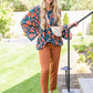 On To the Next Vibe Blouse