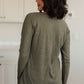On a Roll Ribbed Knit V Neck Long Sleeve Top