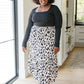 Once, Twice Animal Print Skirt