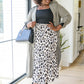 Once, Twice Animal Print Skirt
