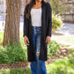 RESTOCK One Of The Girls Cardi In Black