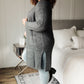 One Of The Girls Cardi In Charcoal