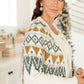 RACK SALE Oslo Knit Cardigan in Ivory - SMALL