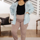 Lounge A Lot Cargo Sweatpants in Mocha