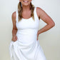 Total Brami 3 in 1 Athleisure Mini Tank Dress with Built-in Bra & Shorts - 6 Colors