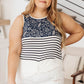 Paisley Knotted Tank