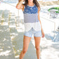 Paisley Knotted Tank