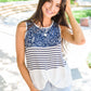 Paisley Knotted Tank