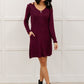 Paloma Tunic In Burgundy