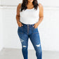 Judy Blue Patch Of Cargo Skinnies
