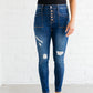 Judy Blue Patch Of Cargo Skinnies
