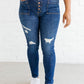 Judy Blue Patch Of Cargo Skinnies