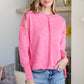 Patch Things Up Patchwork Long Sleeve Sweatshirt