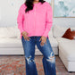 Patch Things Up Patchwork Long Sleeve Sweatshirt