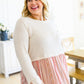 Patiently Waiting Peplum Top
