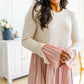 Patiently Waiting Peplum Top