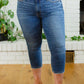Judy Blue Basic Mid Rise Capris