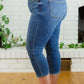 Judy Blue Basic Mid Rise Capris