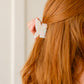 Pearl Butterfly Claw Clip in Ivory