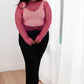 Pearl Diver Layering Top in Pink