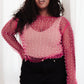 Pearl Diver Layering Top in Pink