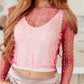 Effortless Reversible Mineral Wash Ribbed Tank in Sand Beige