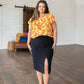 Pencil Me In Pencil Skirt in Black