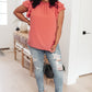 Peony Swiss Dot Top