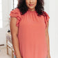Peony Swiss Dot Top