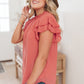 Peony Swiss Dot Top