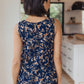 Perfect Floral Keyhole Sleeveless Top