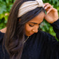 Perfect Plush Corduroy Headband In Beige