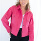 Perfect Pop of Pink Jacket