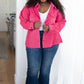 Perfect Pop of Pink Jacket