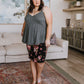 Perfectly Pristine Floral Pencil Skirt