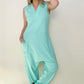 Solid Sleeveless Harem Jumpsuit - Multiple Colors
