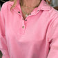 Sweet As Can Be Half Button Sweater