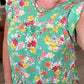 Understanding the Assignment Floral Babydoll Top in Green