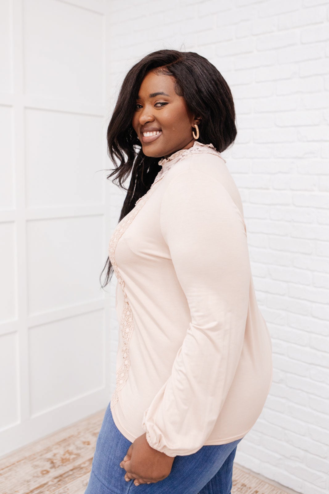 Picture This Top In Blush