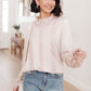 Picture This Top In Blush