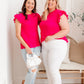Pink Burst Blouse