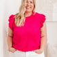 Pink Burst Blouse