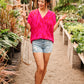 Pink Oasis Top
