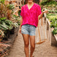 Pink Oasis Top
