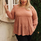 Pink Pathways Top