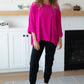 Pink Thoughts Chenille Blouse