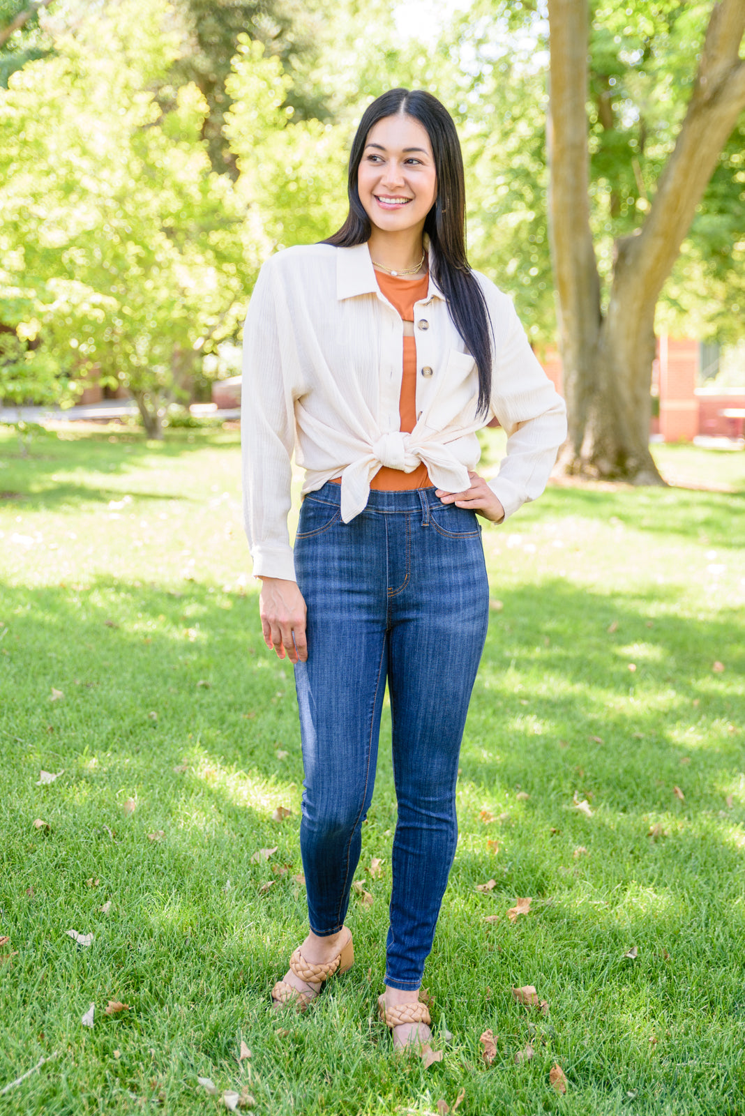 Judy Blue Pull-On Skinny Jeans